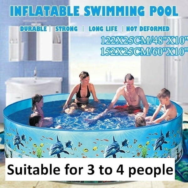Paddling Pool Wild n Wet Garden Summer Garden Swimming Rigid Walled 122x 25cm Paddling Pool Wild n Wet Garden Summer Garden Swimming Rigid Walled 122x 25cm